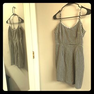 Lottie Moss Gingham Pattern Dress